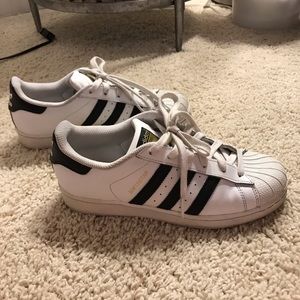 Adidas super stars. size 7
